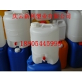 10升水嘴塑料桶，10公斤水龍頭塑料桶，10L白色塑料桶.